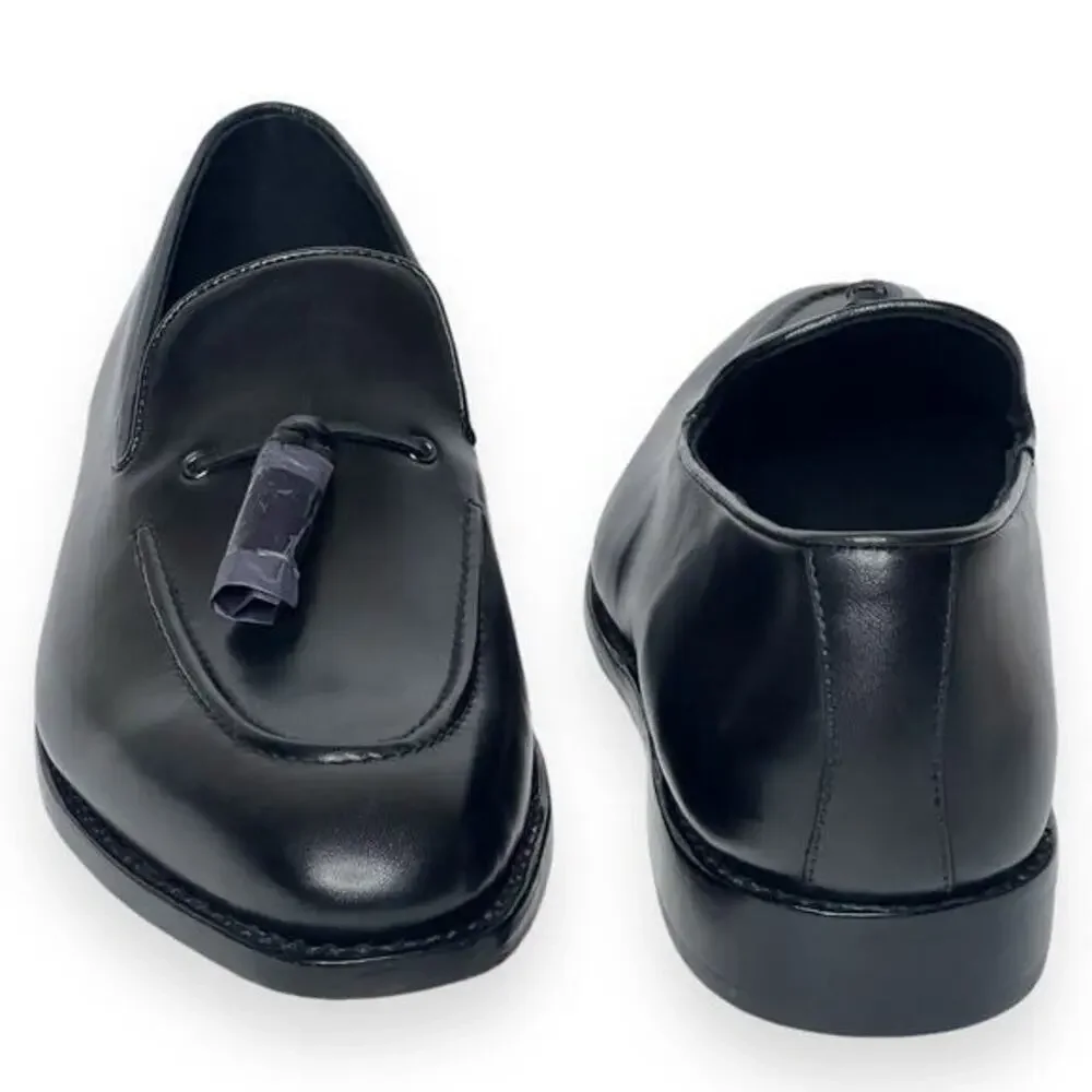 Anthony Veer Men's Leather Kennedy Tassel Loafer Goodyear Dress Shoes Size 13‎